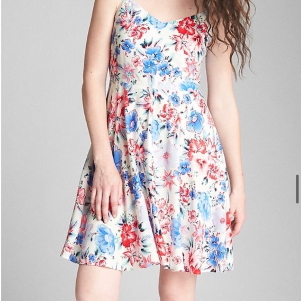 NWT Gap Floral Print Dress